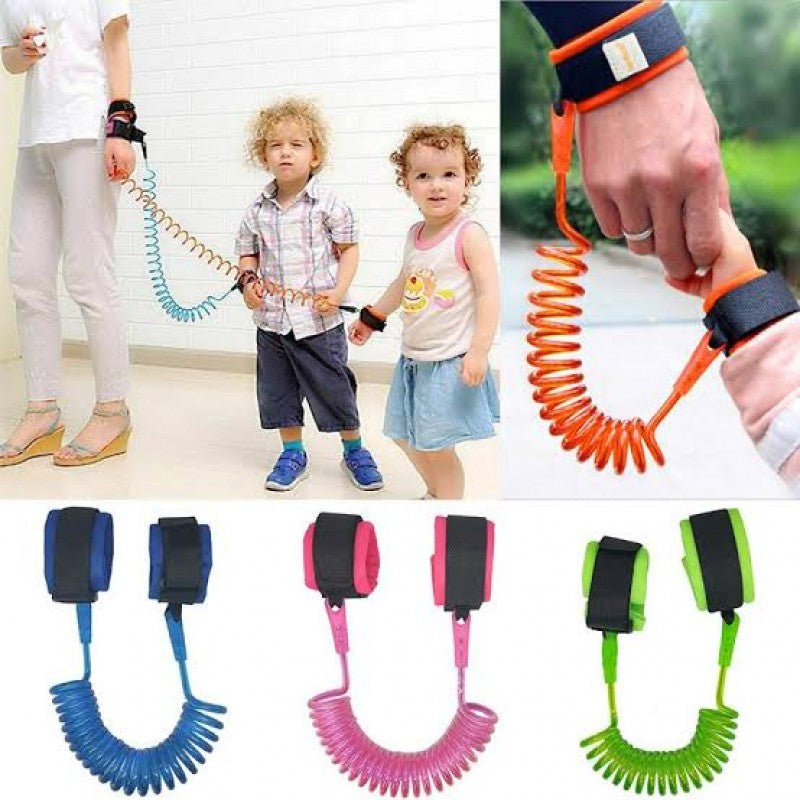 Baby Child Anti Lost Wrist Link Safety Harness Strap Rope, Wristband For Toddlers, Kids Loss