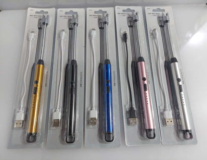 360 USB Electric Rechargeable Lighters with LED Display